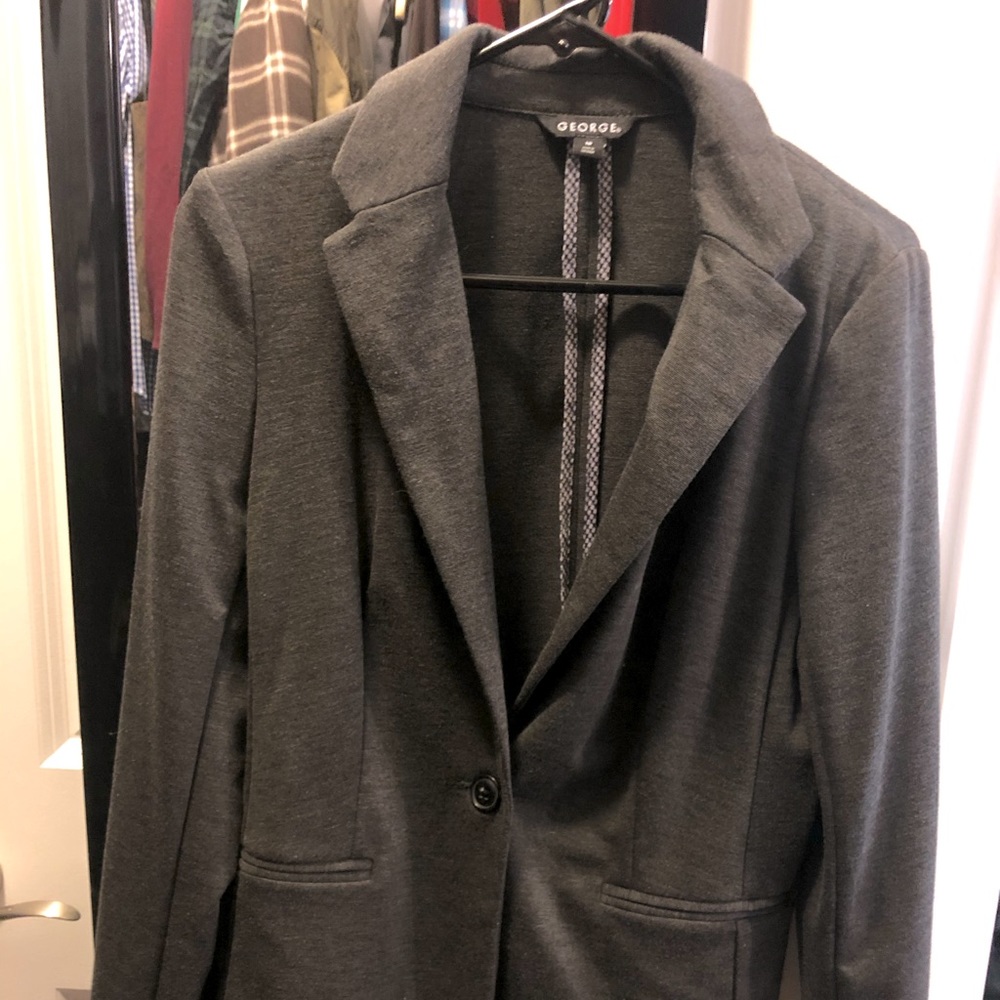 George Dark Grey Blazer 10 - Picture 2 of 6